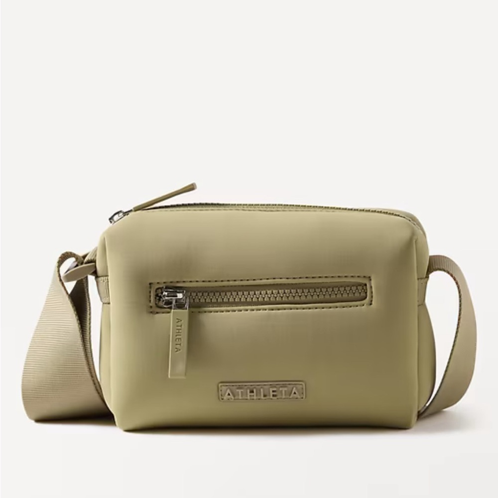 Athleta Sage Green Crossbody Bag